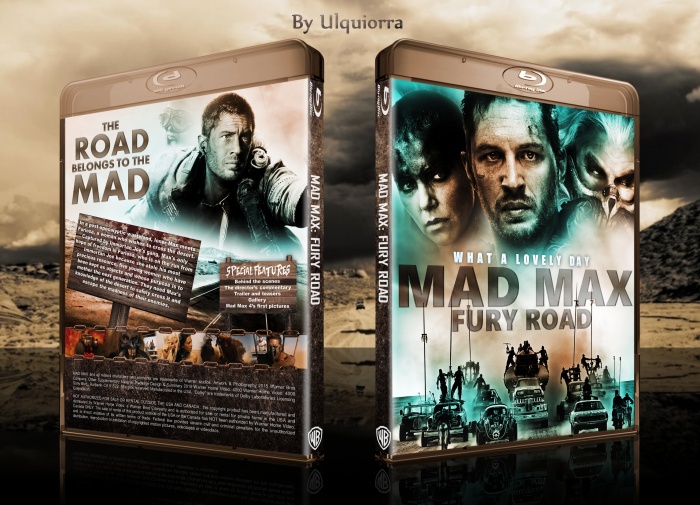 Mad Max: Fury Road box art cover
