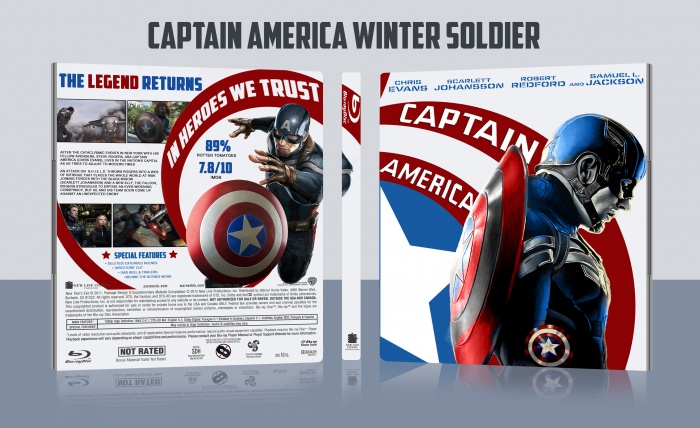 Captain America: The Winter Soldier box art cover