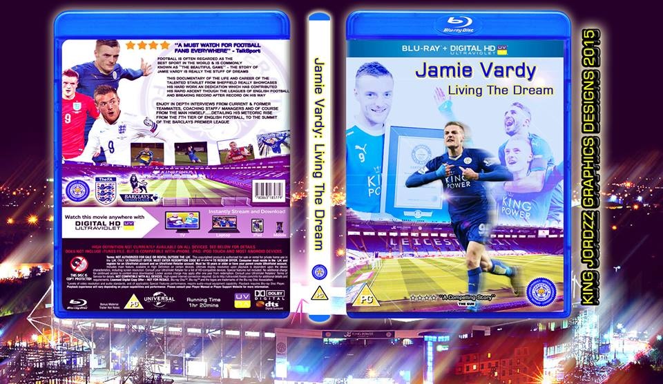 Jamie Vardy: Living the Dream box cover