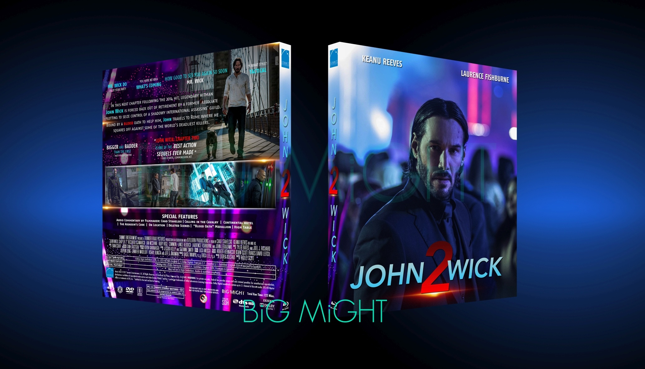 John Wick 2 box cover