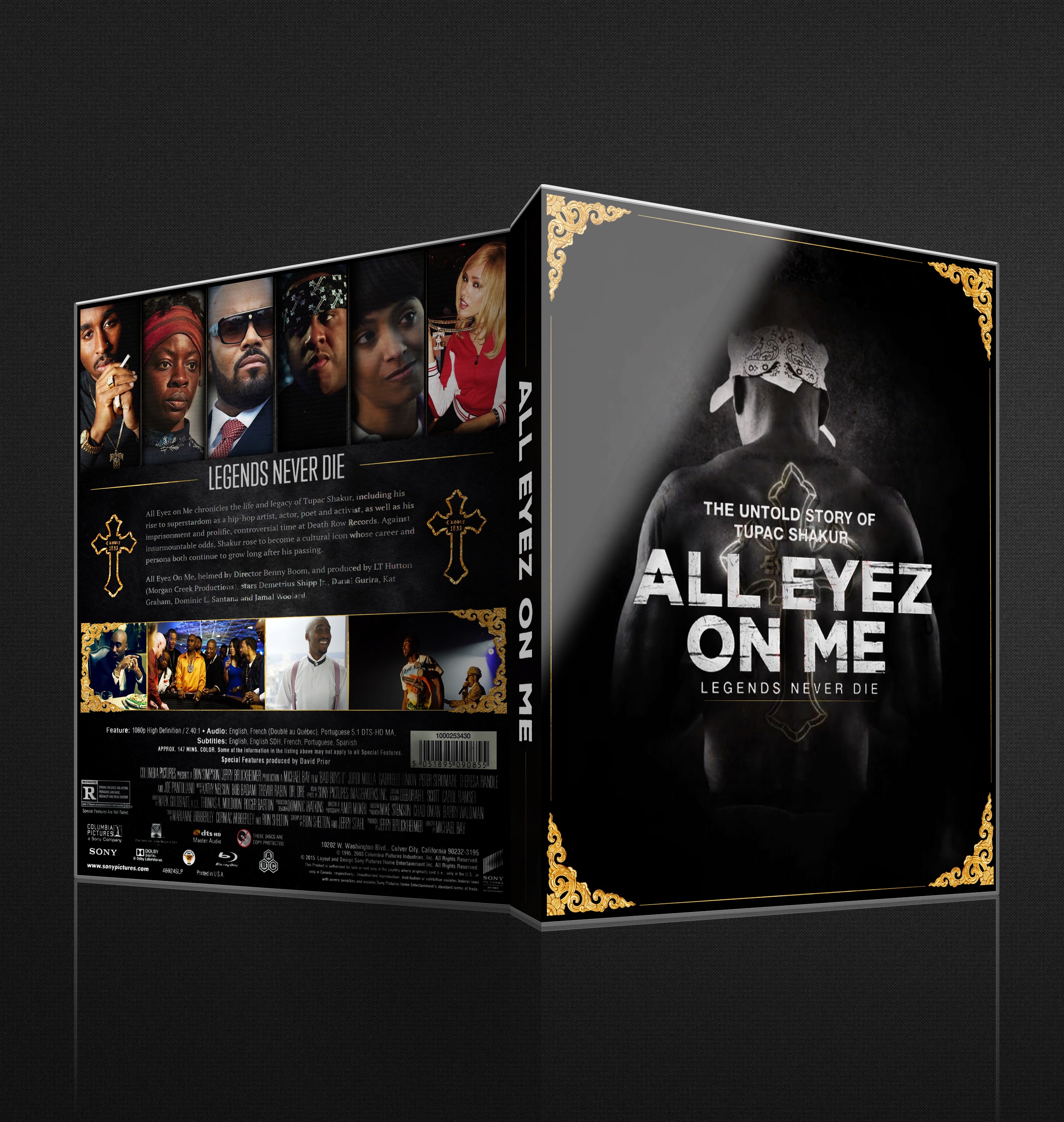 All Eyez On Me box cover