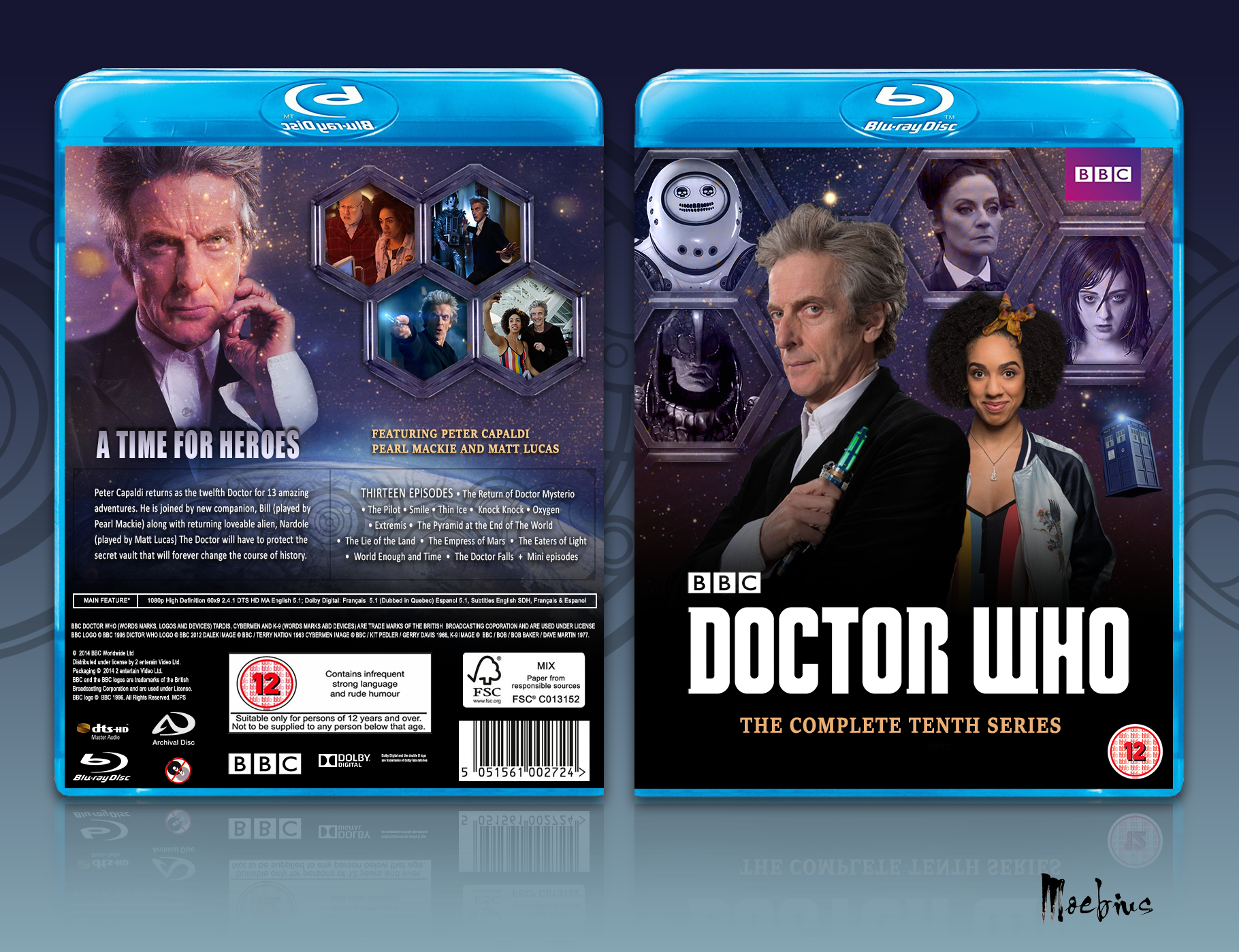 Doctor Who Series 10 box cover