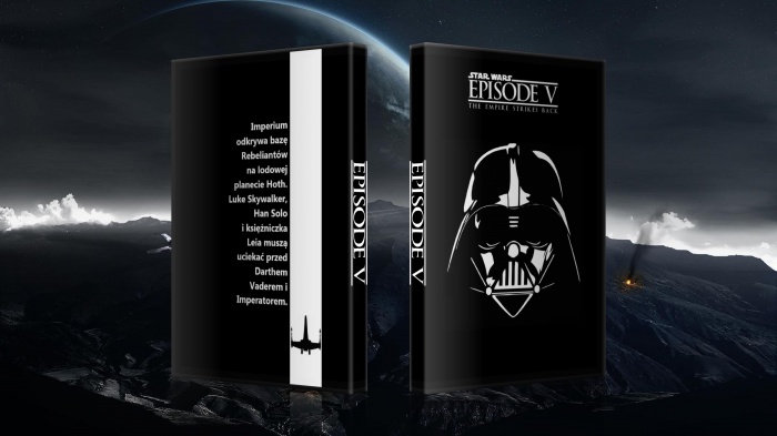 Star Wars Episode V: The Empire Strikes Back box art cover
