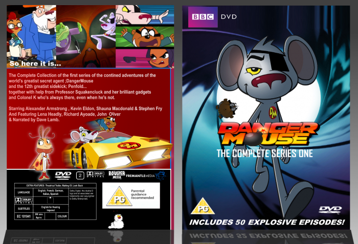 Danger Mouse (2015-) The Complete Series 1 box art cover