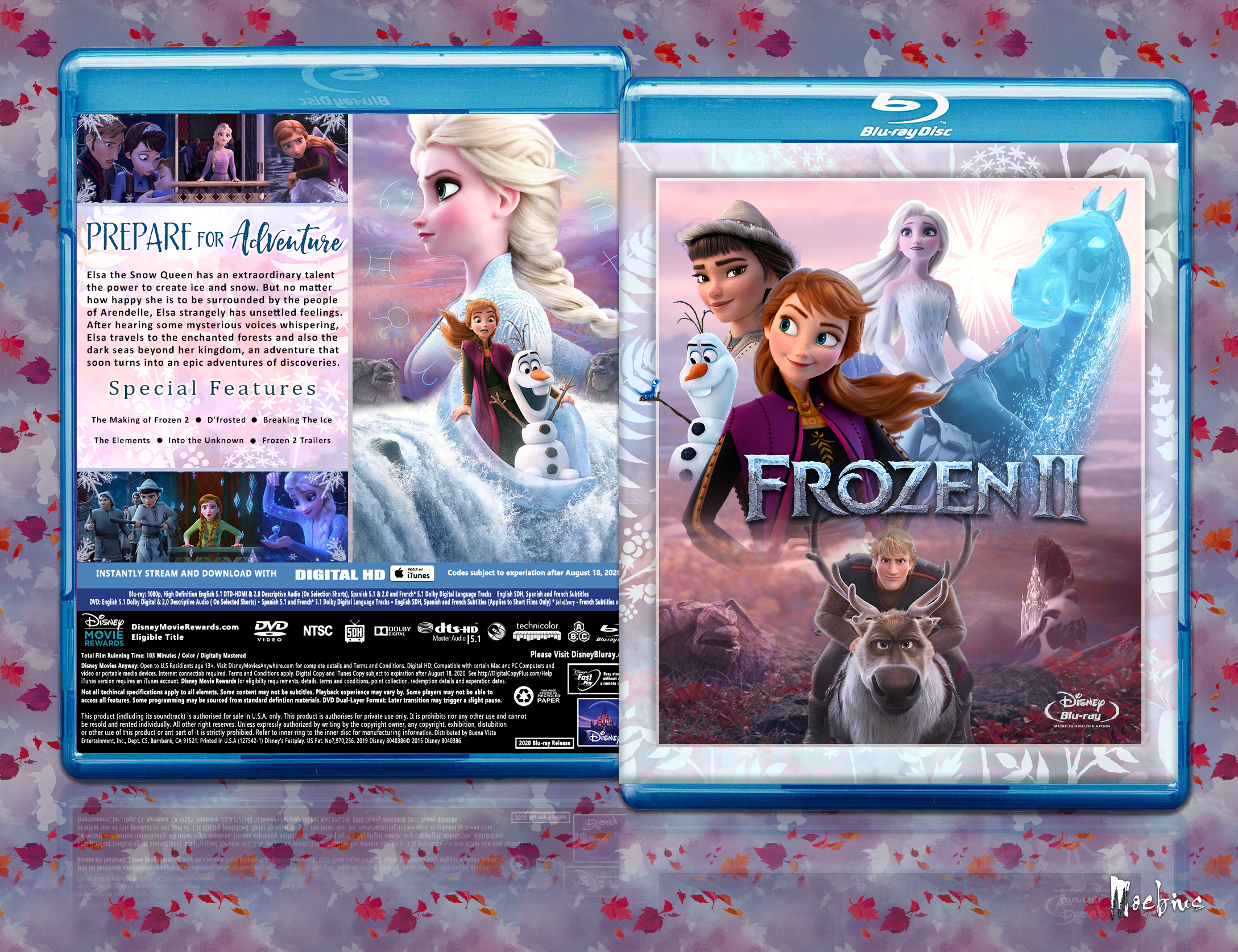 Frozen 2 box cover