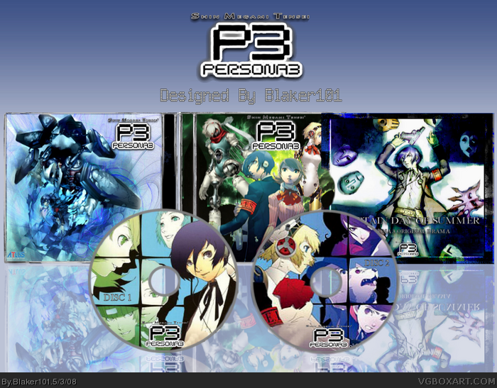 Persona 3 Official Soundtrack box art cover
