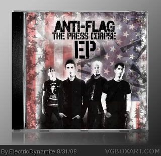 Anti-Flag - The Press Corpse EP box cover