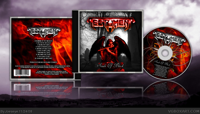 Testament - Souls Of Black box art cover