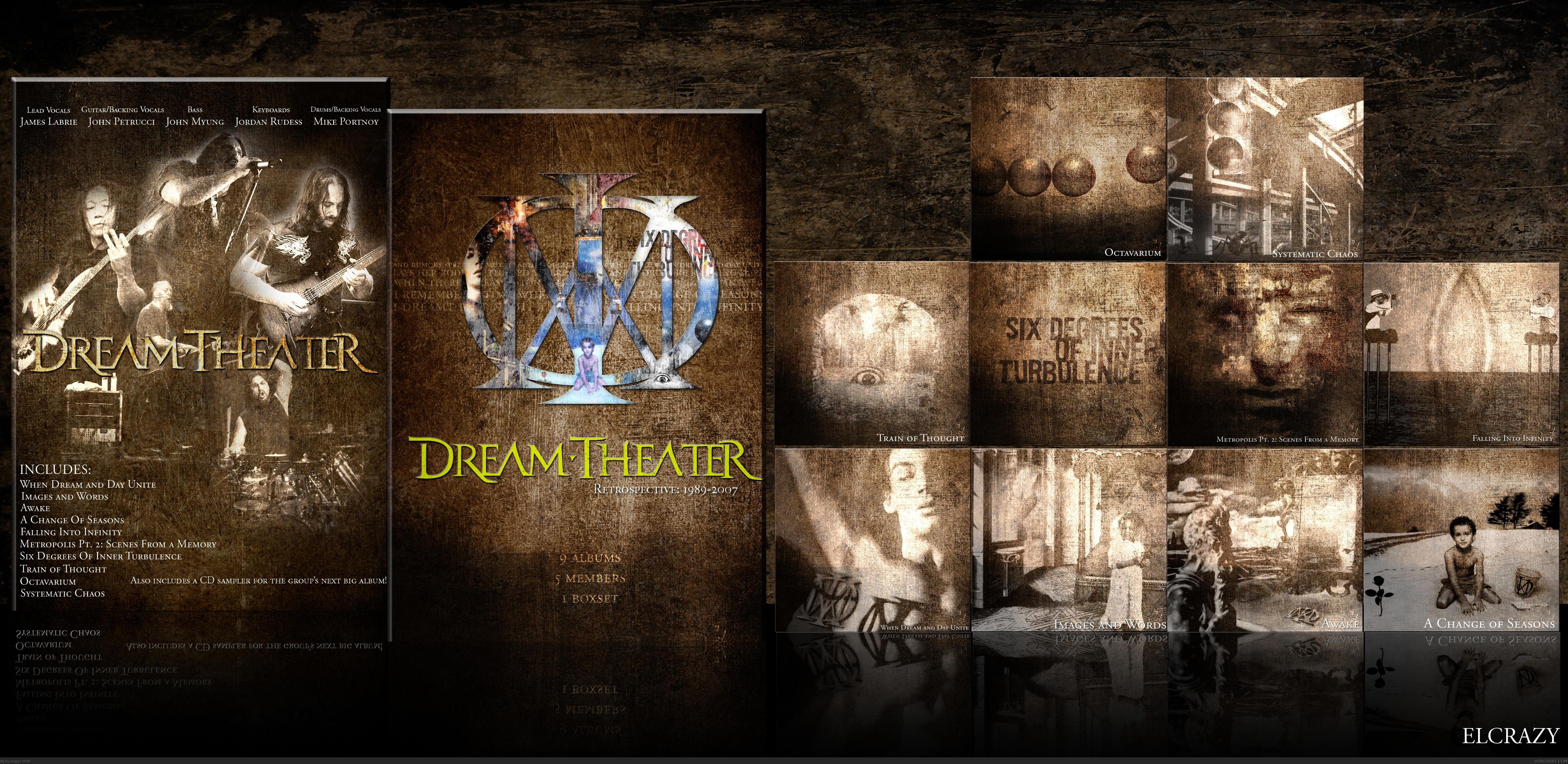 Dream Theater: Retrospective 1988-2007 box cover