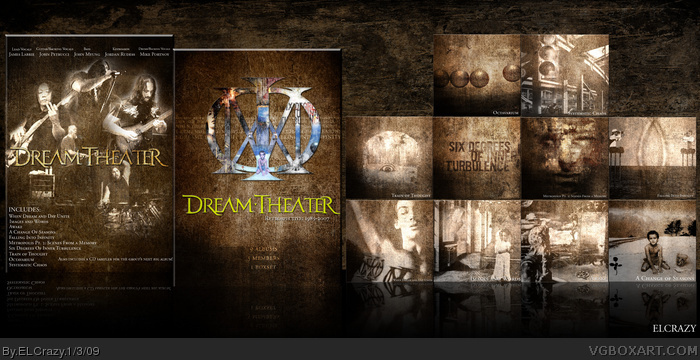 Dream Theater: Retrospective 1988-2007 box art cover