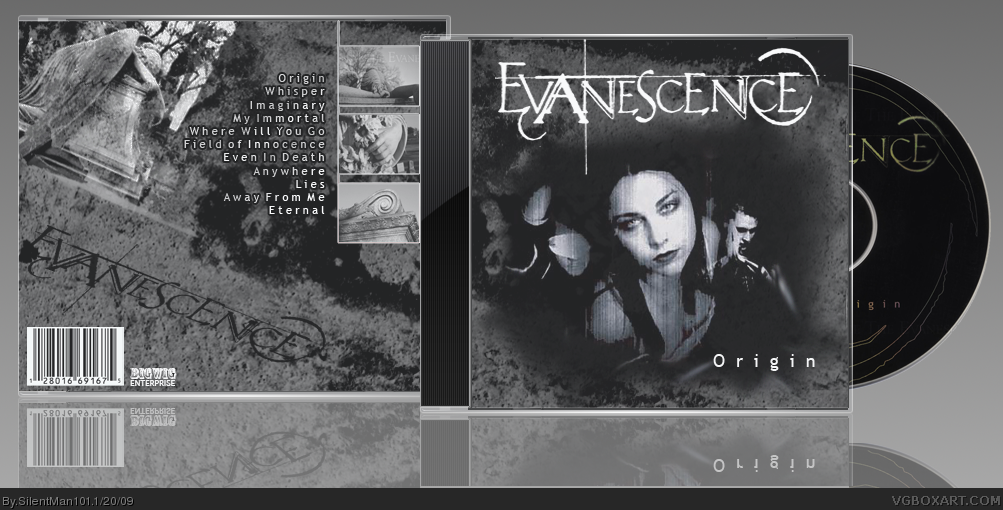 Evanescence- Origin box cover