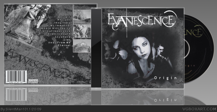 Evanescence- Origin box art cover