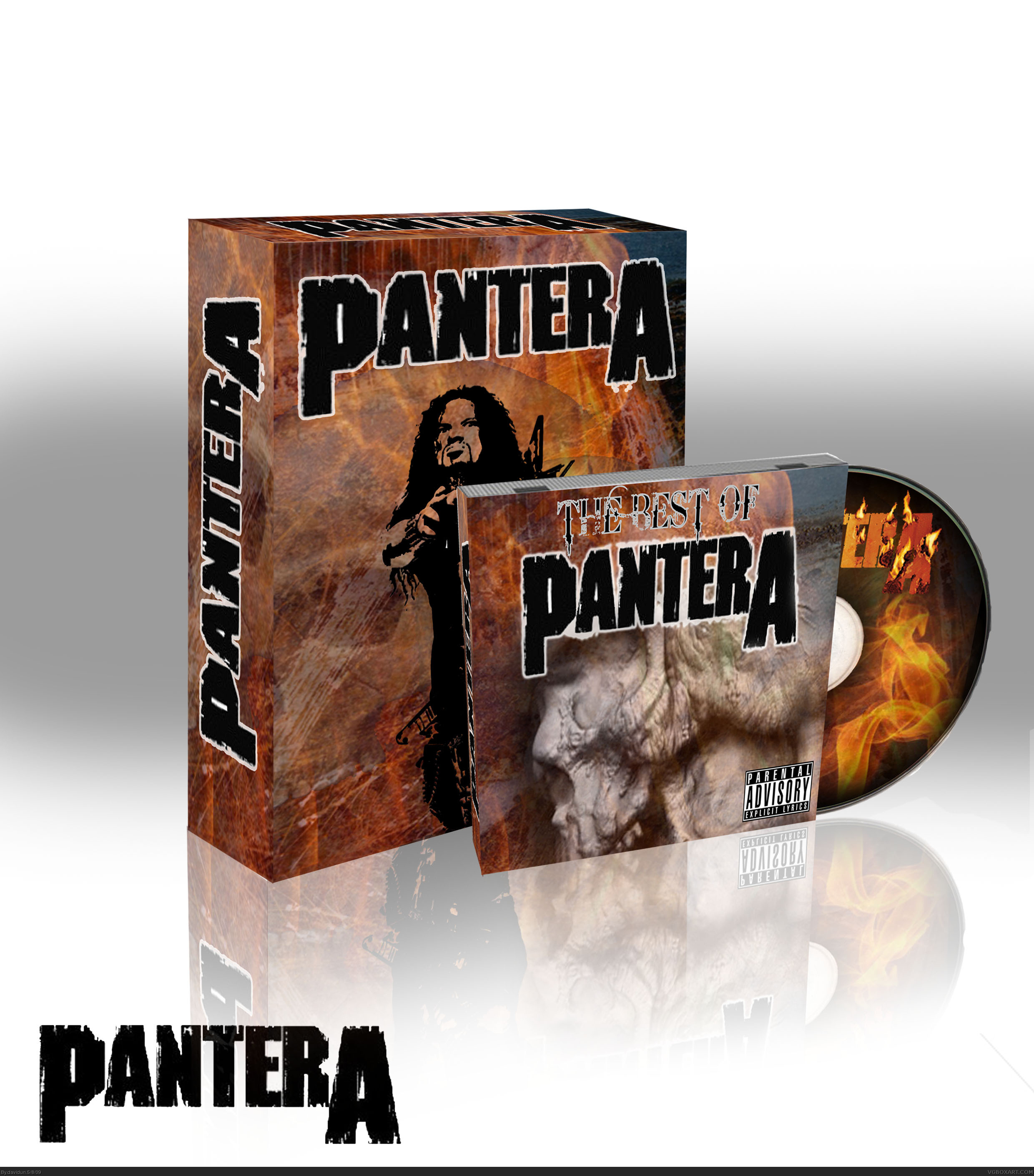 The best of pantera box cover