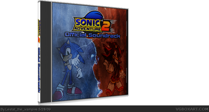 Sonic Adventure 2: Official Soundtrack box art cover