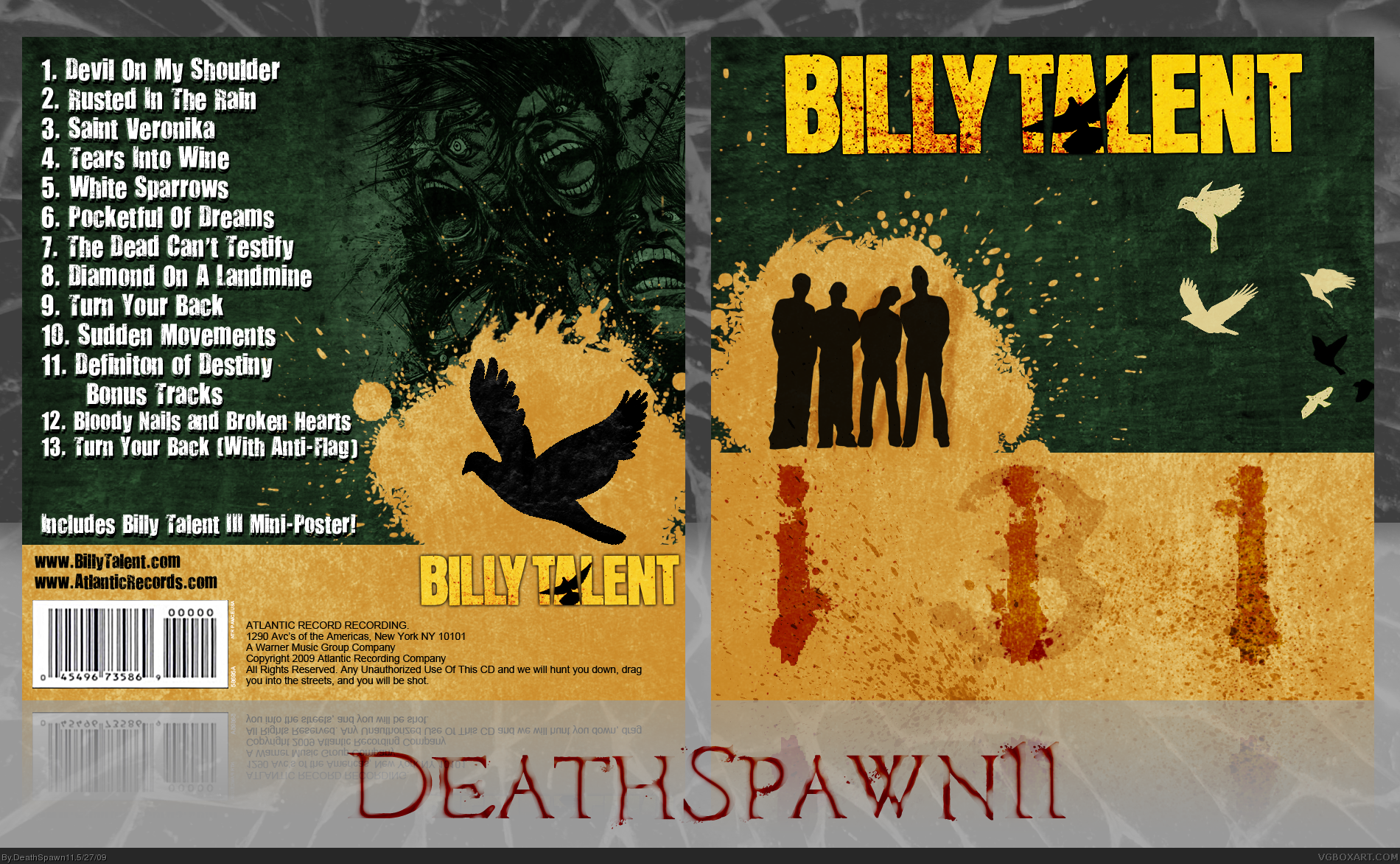 Billy Talent: III box cover