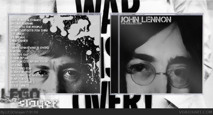 The John Lennon Collection box art cover