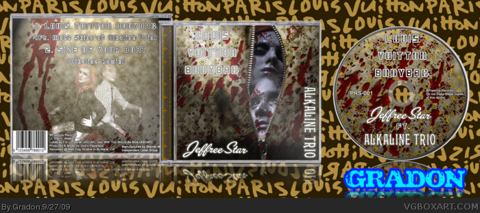 Jeffree Star: Louis Vuitton Body Bag (ft, ALK3) Music Box Art Cover by Gradon