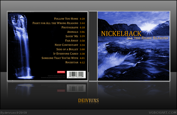 all the right reasons nickelback album