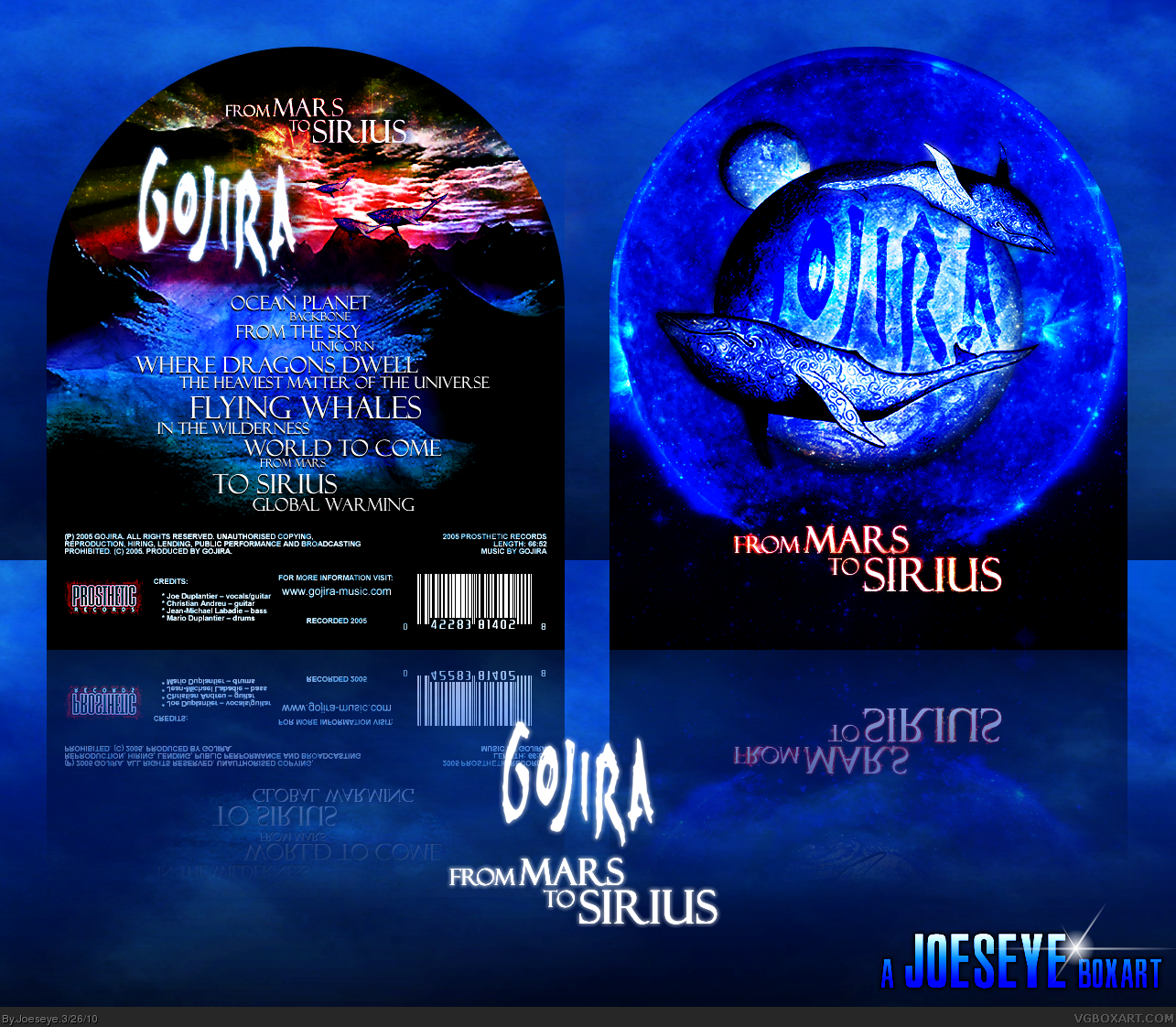 Gojira - From Mars to Sirius box cover