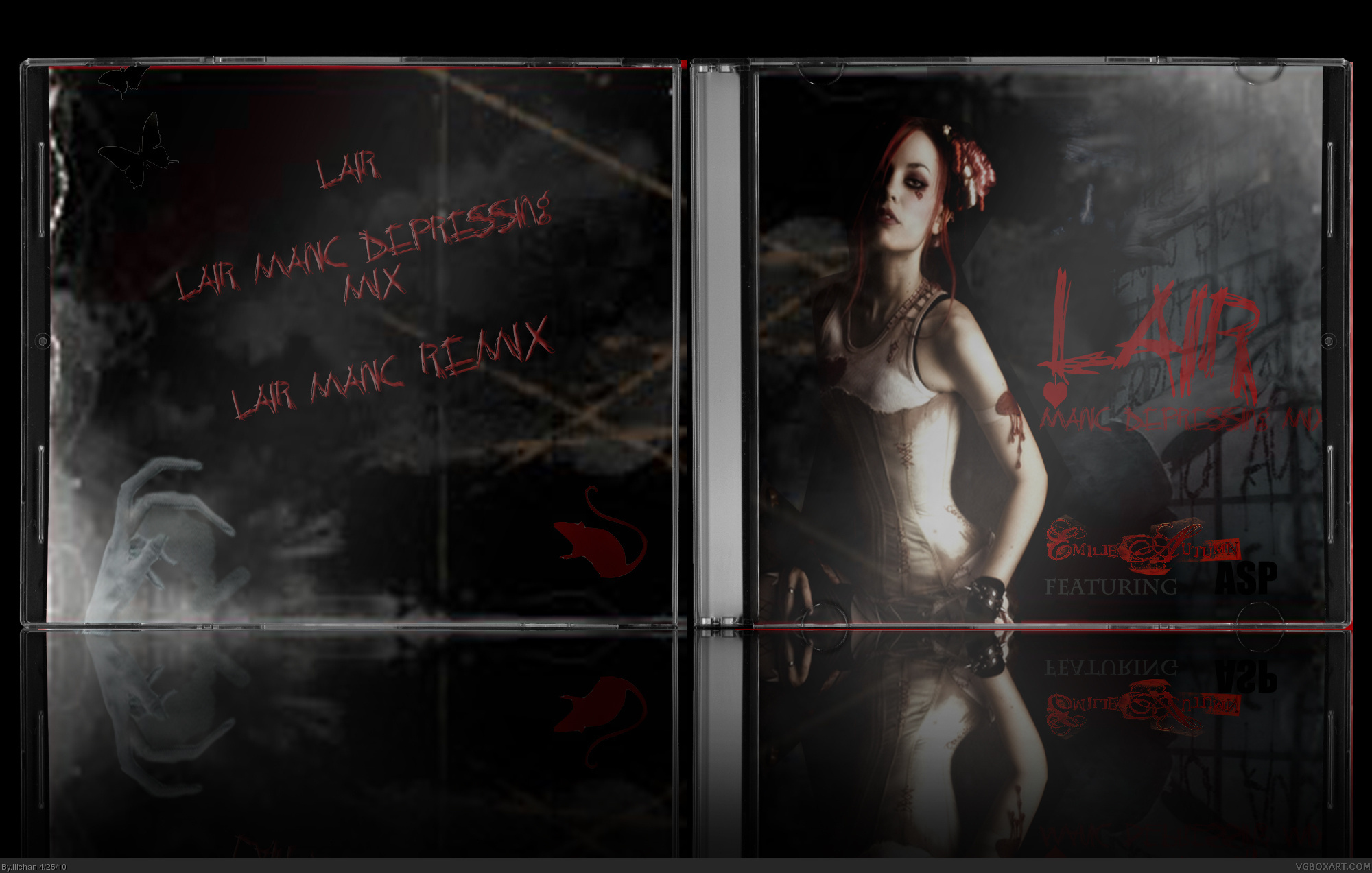 Emilie Autumn feat. Asp - Lair box cover