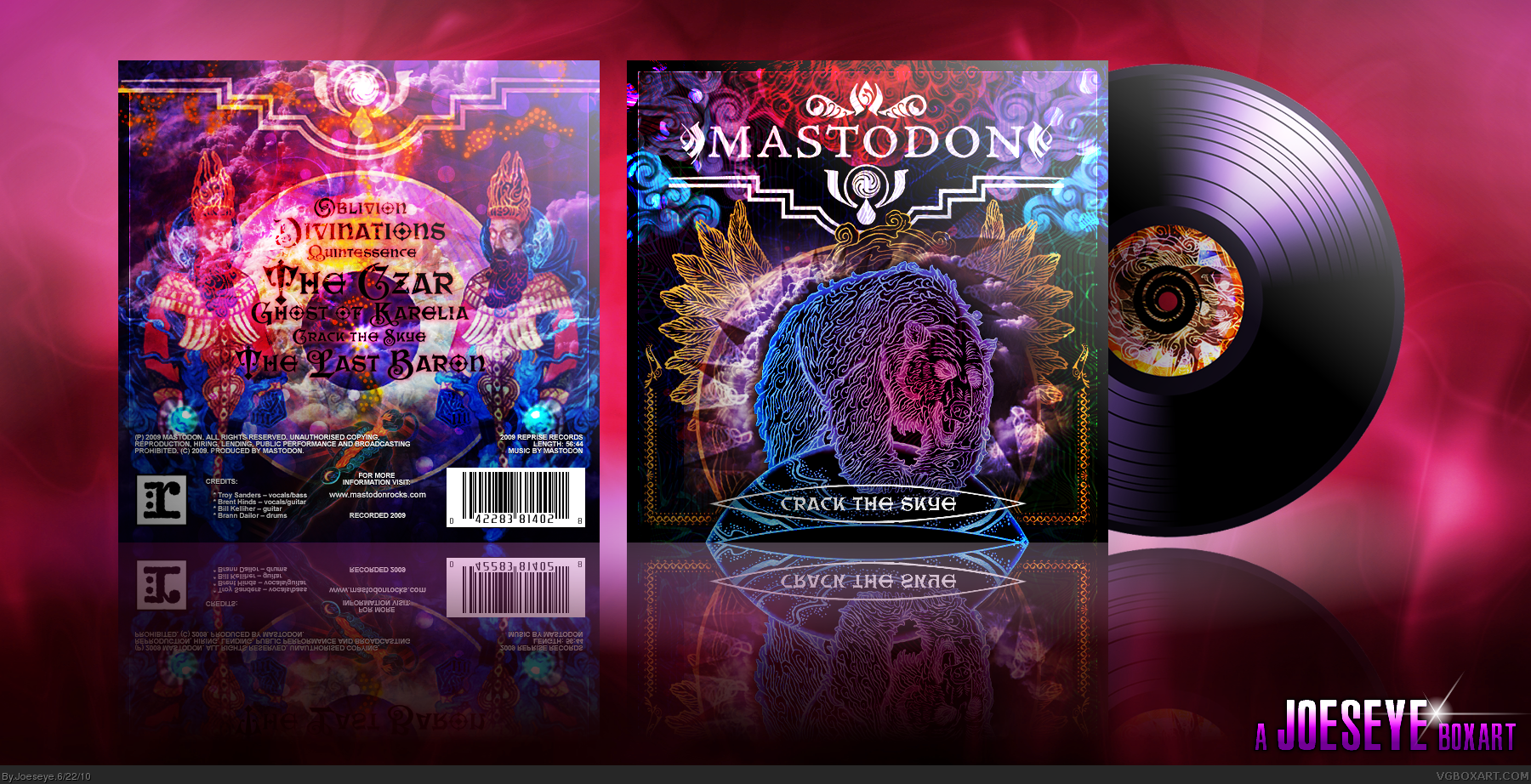 Mastodon: Crack the Skye box cover
