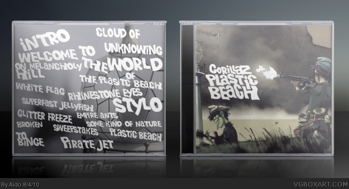 Gorillaz: Plastic Beach box art cover