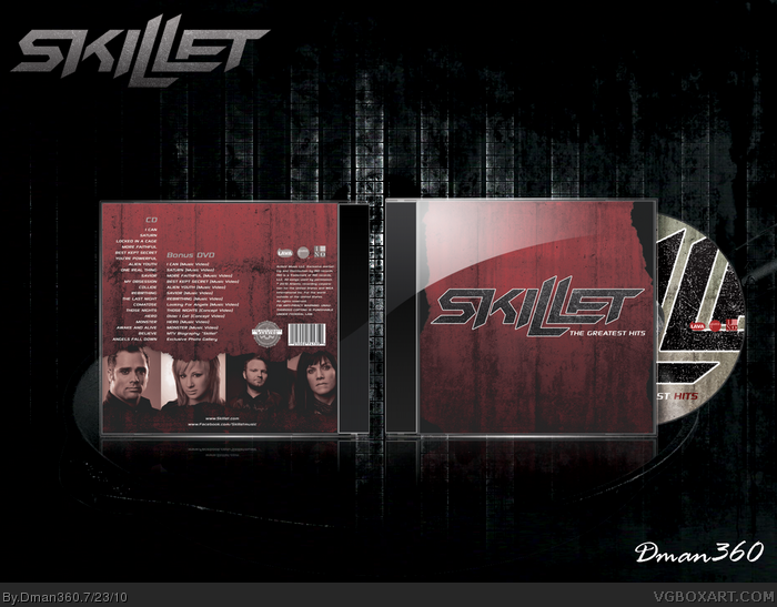 SKILLET: Greatest Hits box art cover