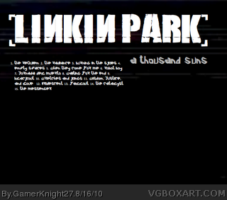 Linkin Park: A Thousand Suns box cover