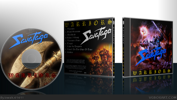Savatage - Warriors box art cover
