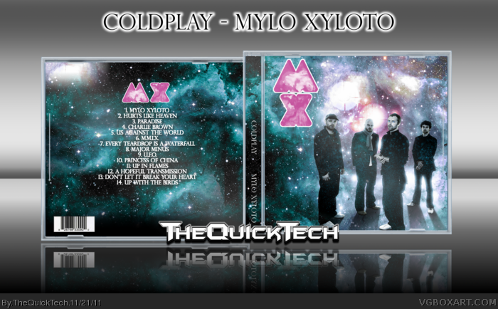 Coldplay - Mylo Xyloto box art cover