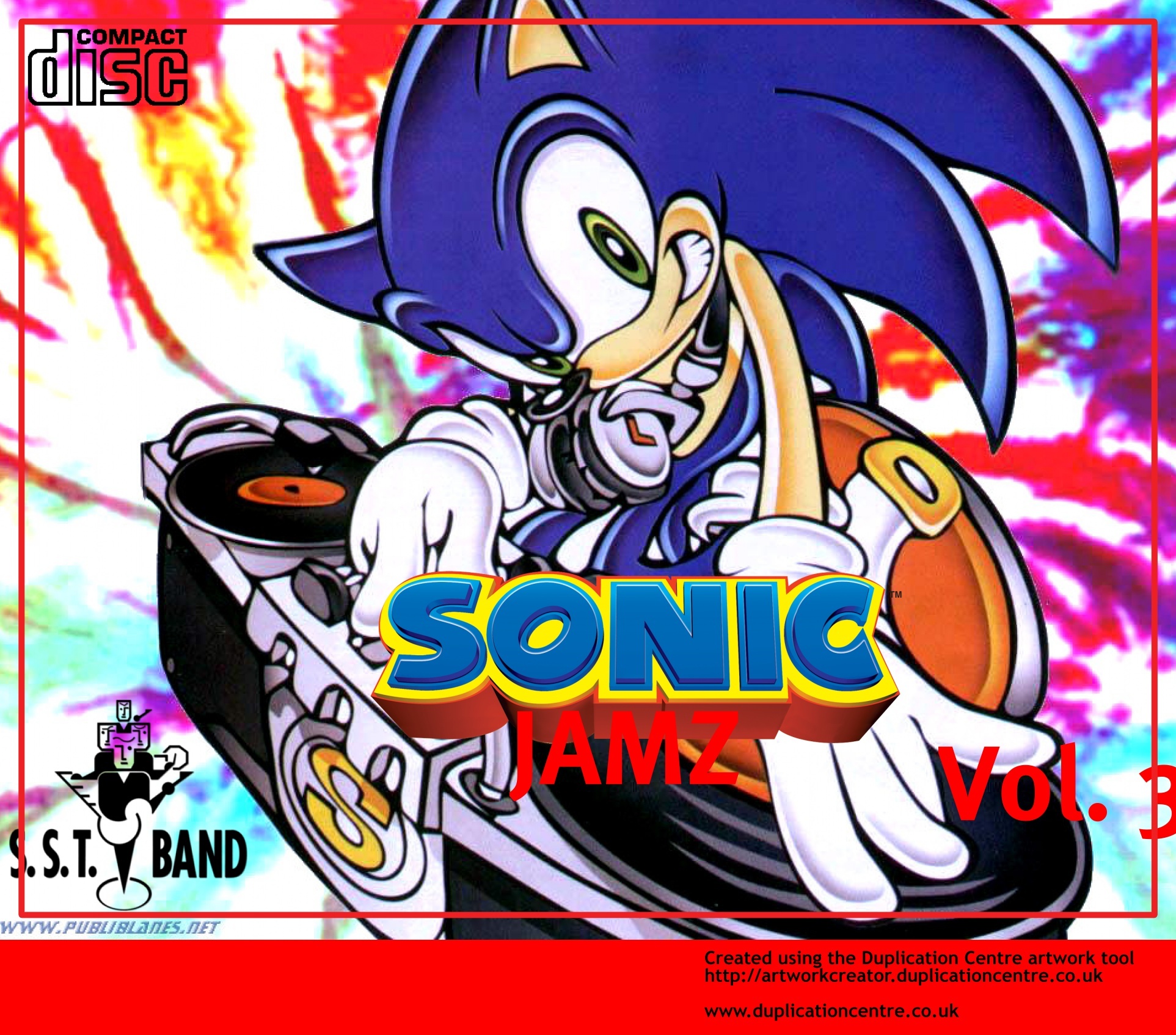 Sonic Jamz Vol. 3 box cover