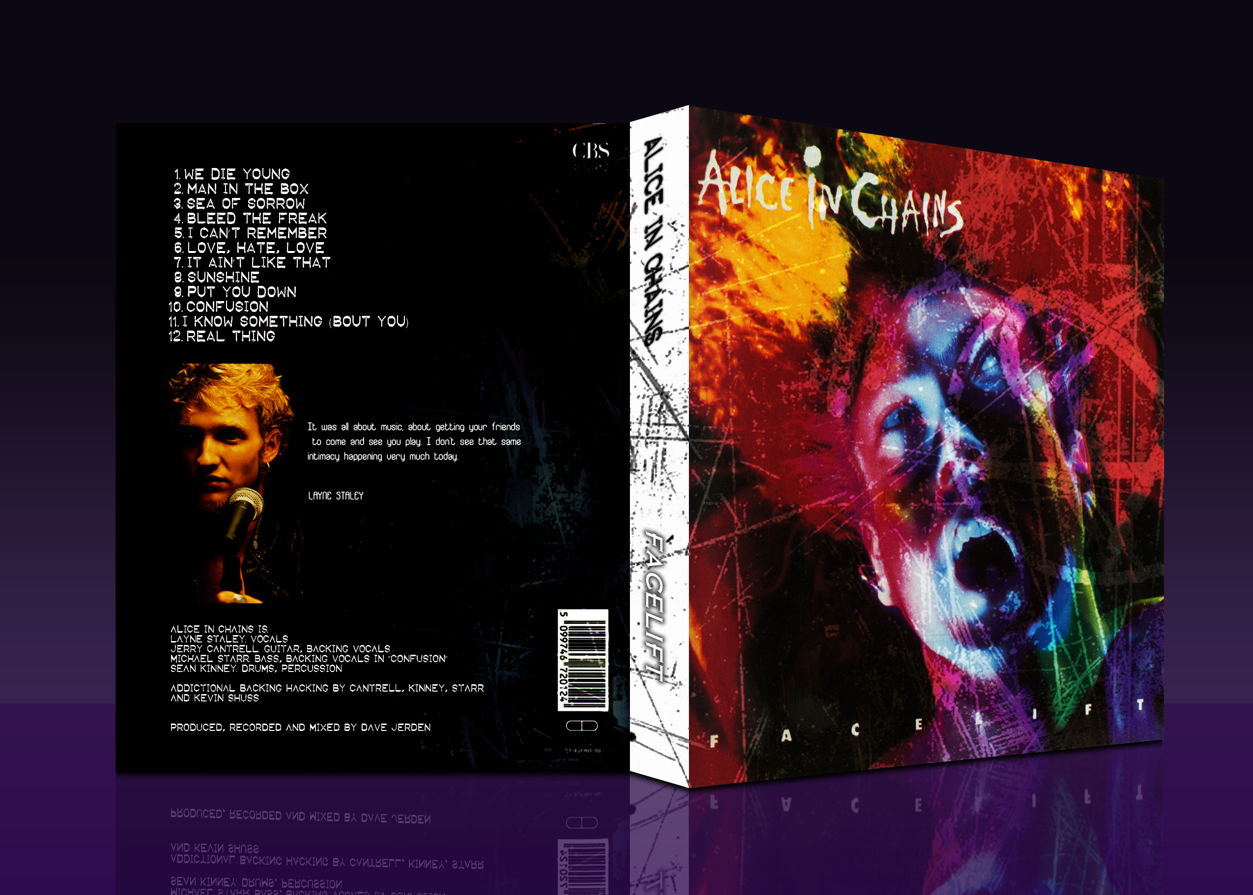 Alice In Chains - Facelift box cover