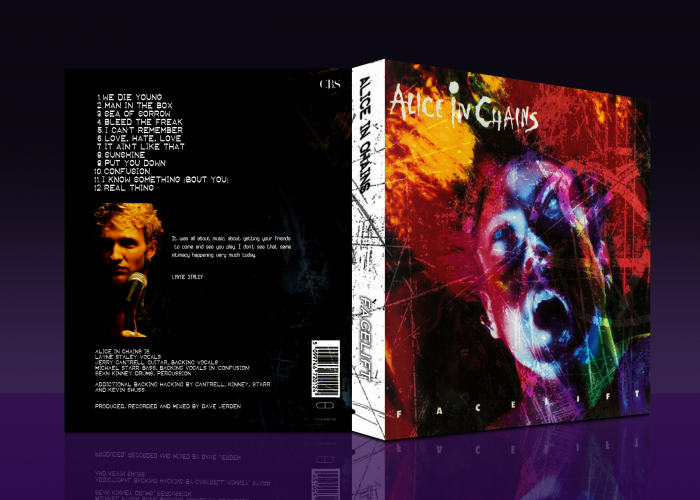 Alice In Chains - Facelift box art cover