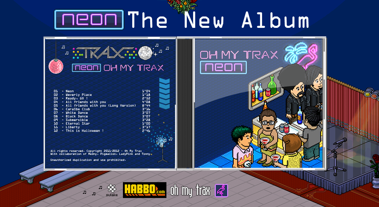 Neon - Oh My Trax box cover