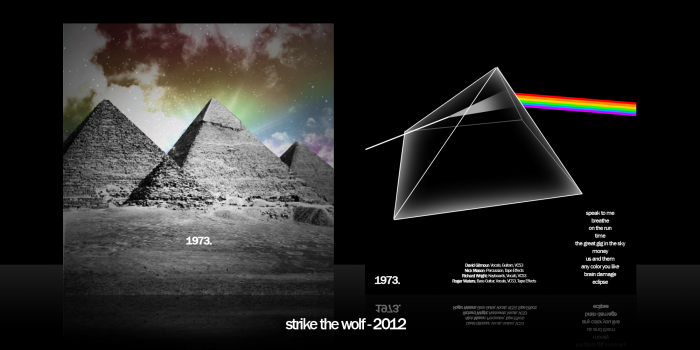 Pink Floyd - The Dark Side of the Moon box art cover