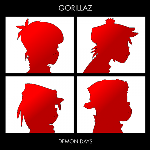 Gorillaz Demon Days box art cover