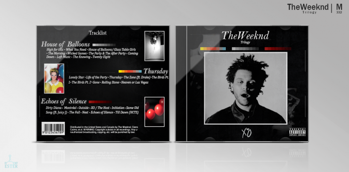 The Weeknd: Trilogy box art cover