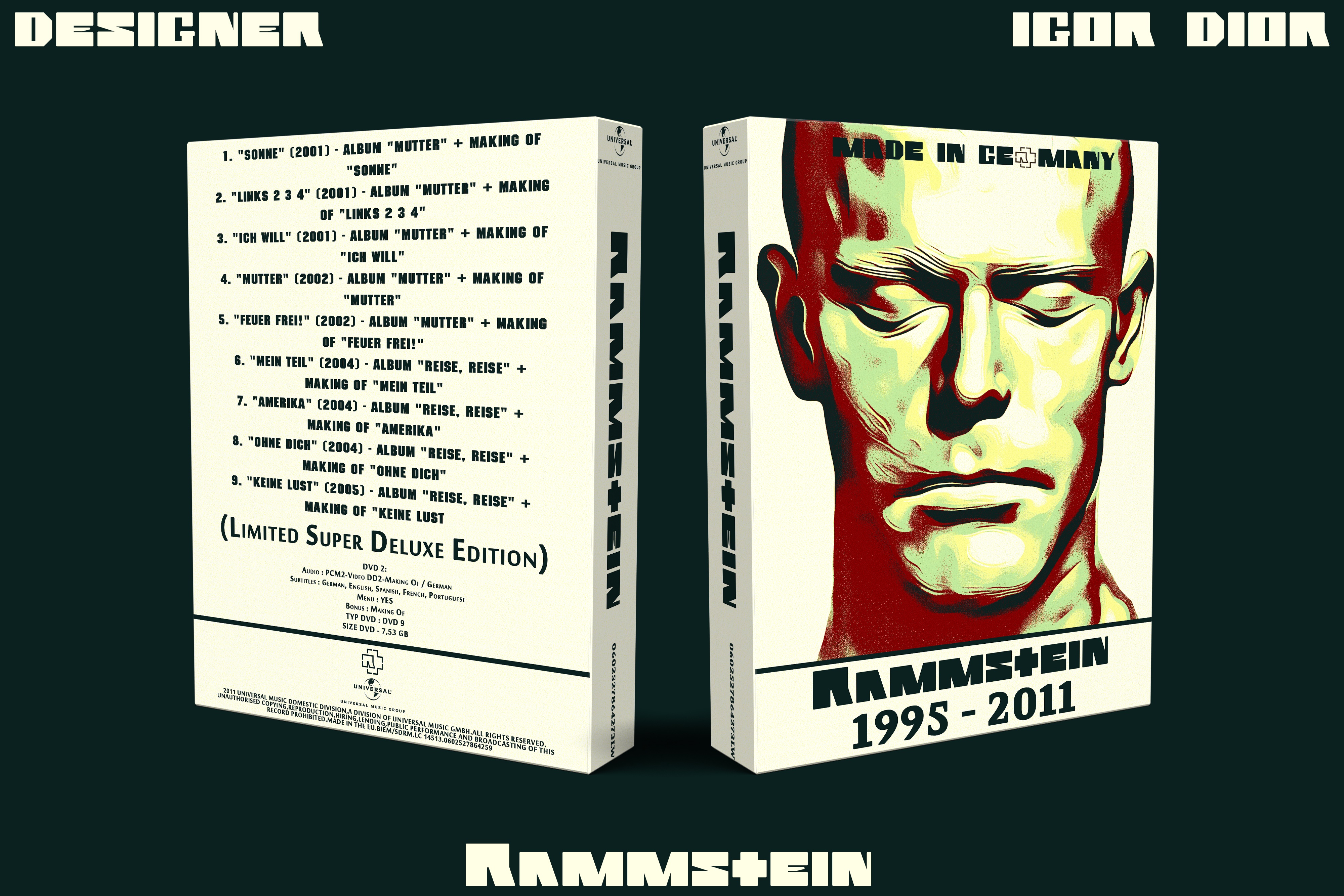 Made in Germany 1995–2011 box cover