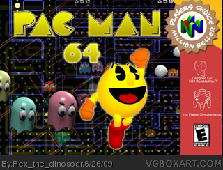Pac Man 64 box cover