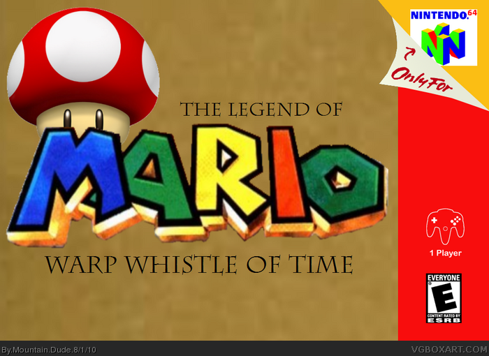 The Legend Of Mario: Warp Whistle Of Time box art cover