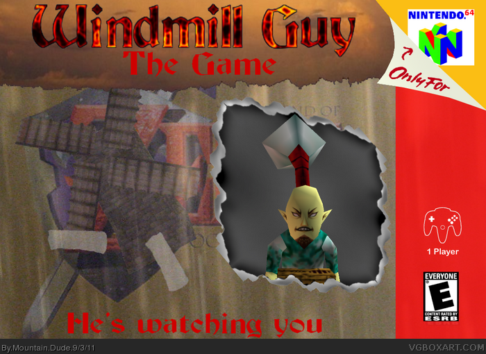 Windmill Guy: The Game box art cover