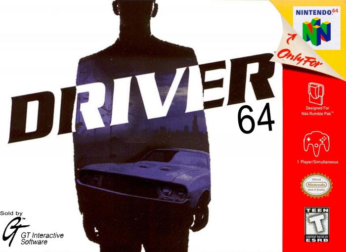 Driver 64 box art cover