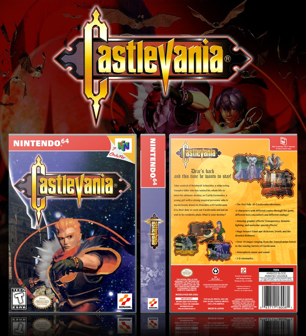 Castlevania box cover