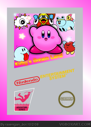 Kirby's DreamLand box art cover