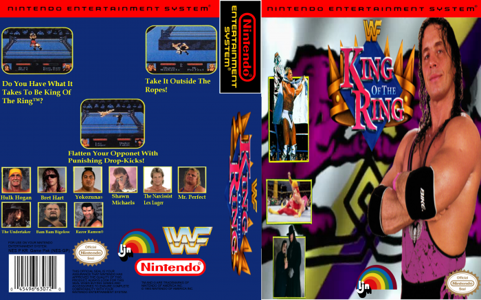 WWF King Of The Ring box art cover