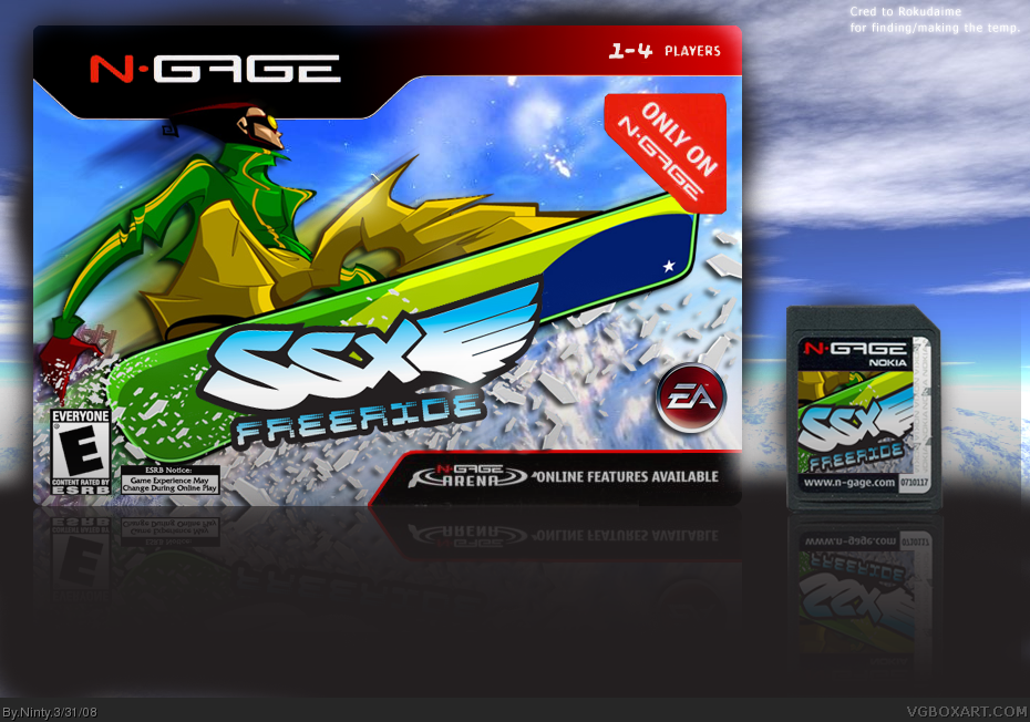 SSX Freeride box cover