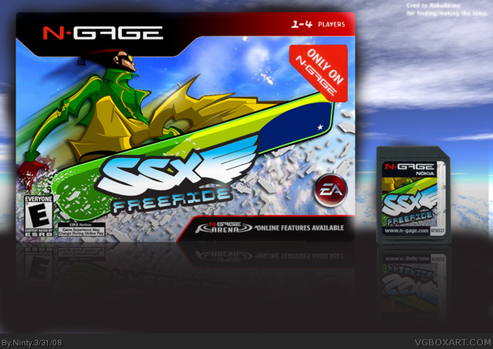 SSX Freeride box art cover