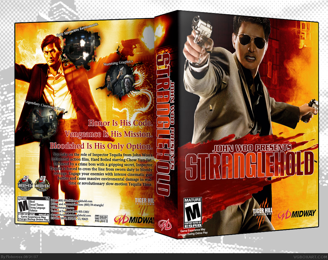 John Woo Presents: Stranglehold box cover