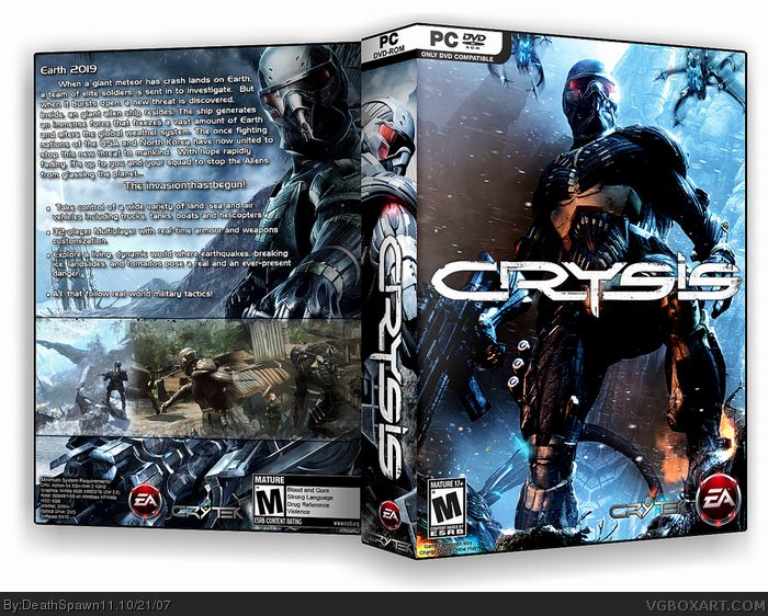 Crysis box art cover