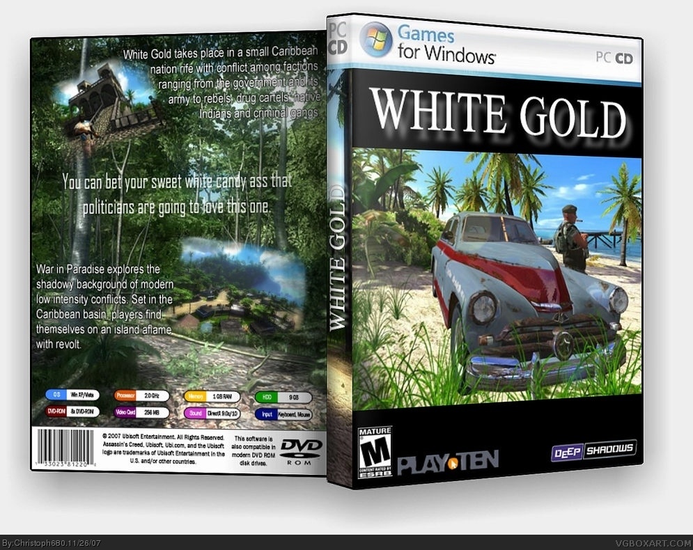 White Gold box cover
